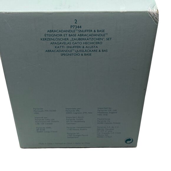 PartyLite Abracadandle Snuffer & Base P7344 Halloween Cat Pumpkin Ghost Decor - Picture 4 of 16
